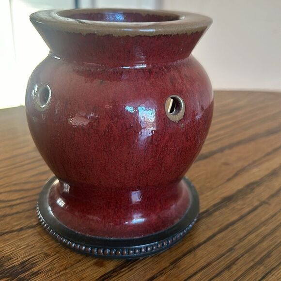 Partylite Moroccan Stoneware Aroma Wax Melt Burner Warmer Free Melts! - Picture 3 of 6